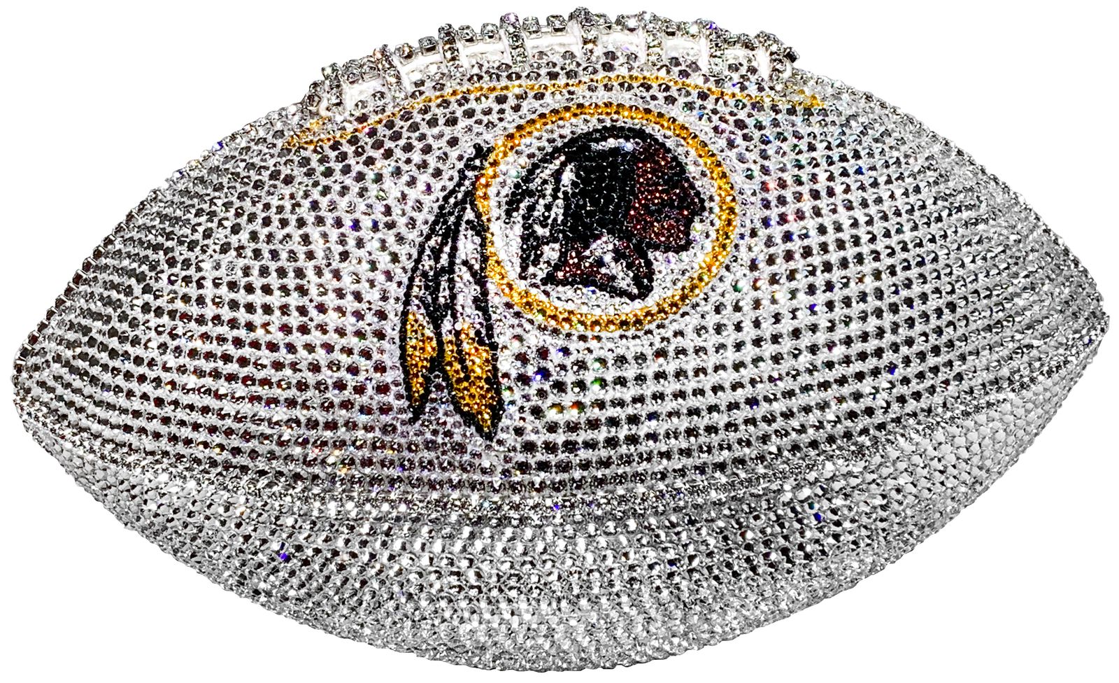 Washington Redskins Crystal Football