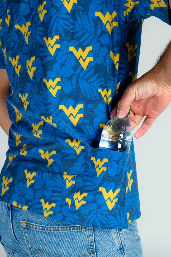 The Take Me Home Country Road | Vintage Style West Virginia Hawaiian Shirt