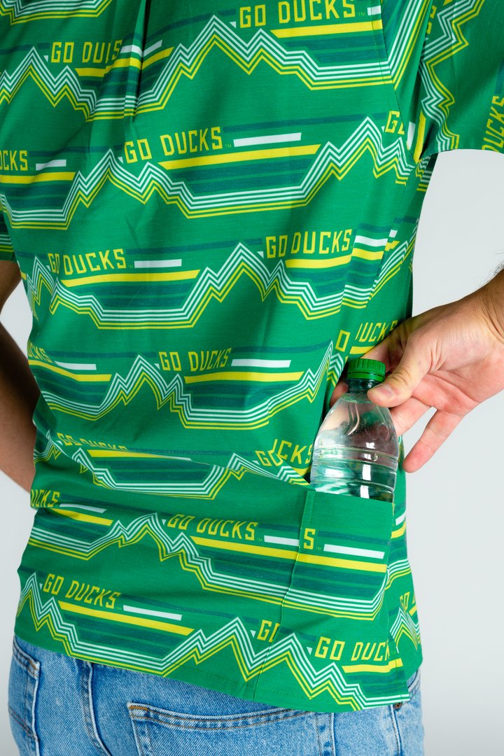 The Duck Mountains | University of Oregon Green Hawaiian Shirt
