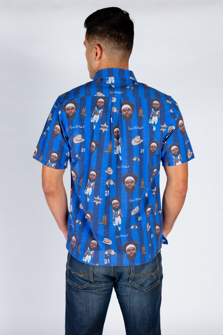 The Ezekiel Elliott | Blue Hawaiian Shirt