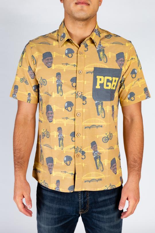 The Juju Smith-Schuster | Yellow Hawaiian Shirt