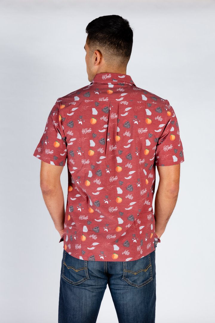 The Julio Jones | Red Hawaiian Shirt