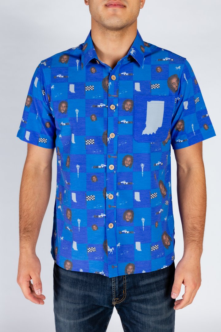 The T.Y. Hilton | Blue Hawaiian Shirt