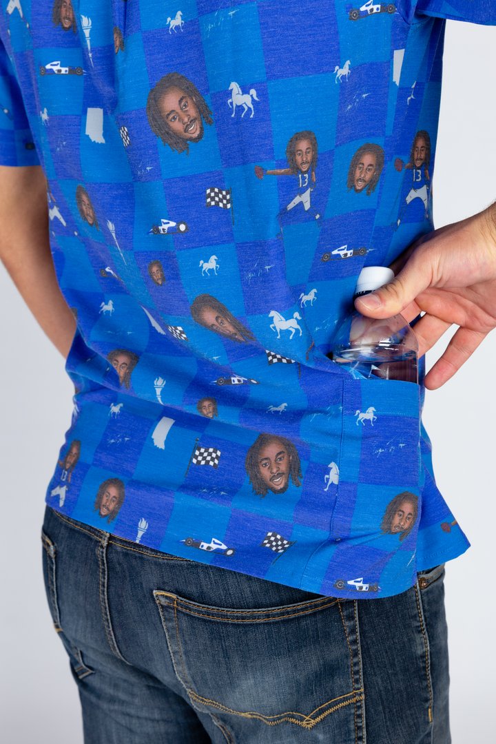 The T.Y. Hilton | Blue Hawaiian Shirt
