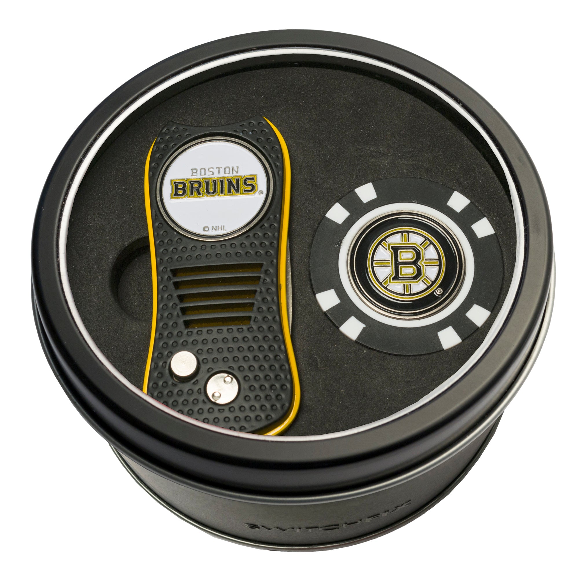 BOSTON BRUINS SWITCH CHIP TIN