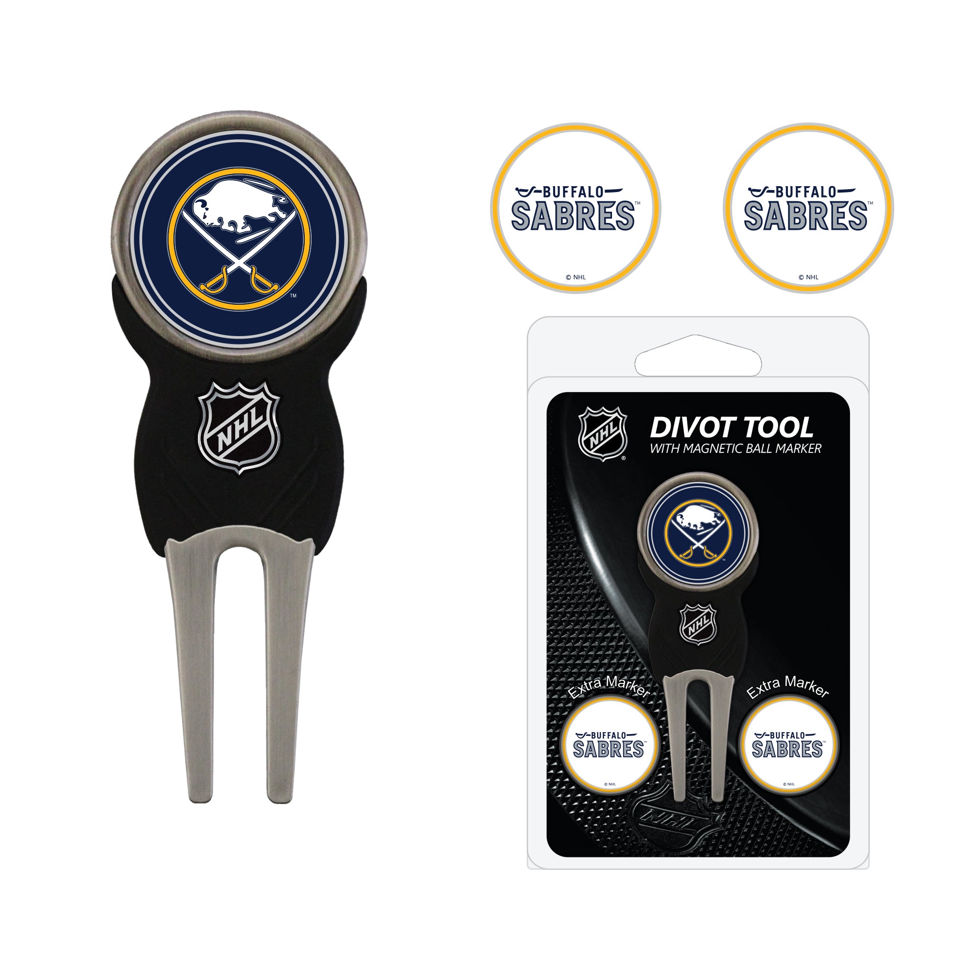 BUFFALO SABRES SIGN PK 3 MKR