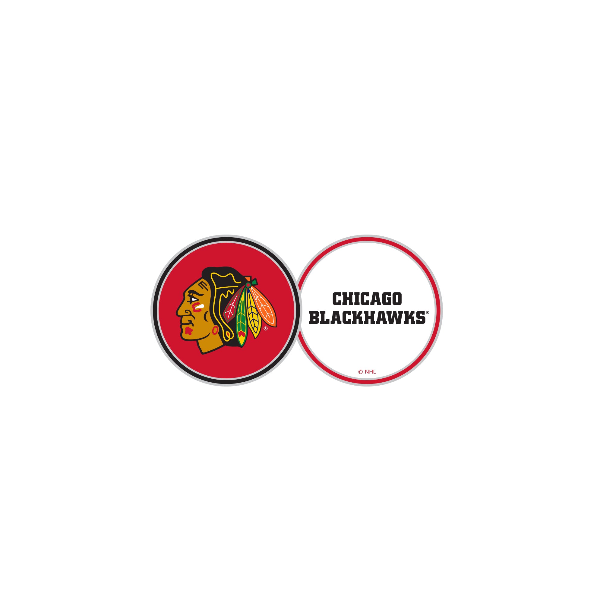 CHICAGO BLACKHAWKS DOUBLE SIDED BAL