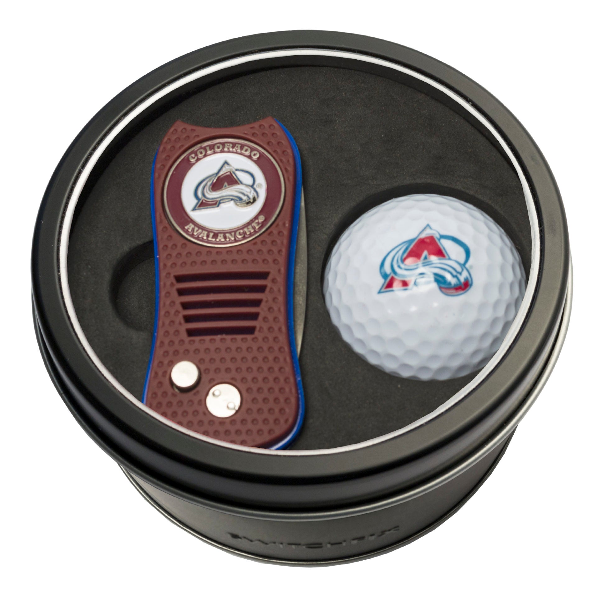 COLORADO AVALANCHE SWITCH BALL TIN