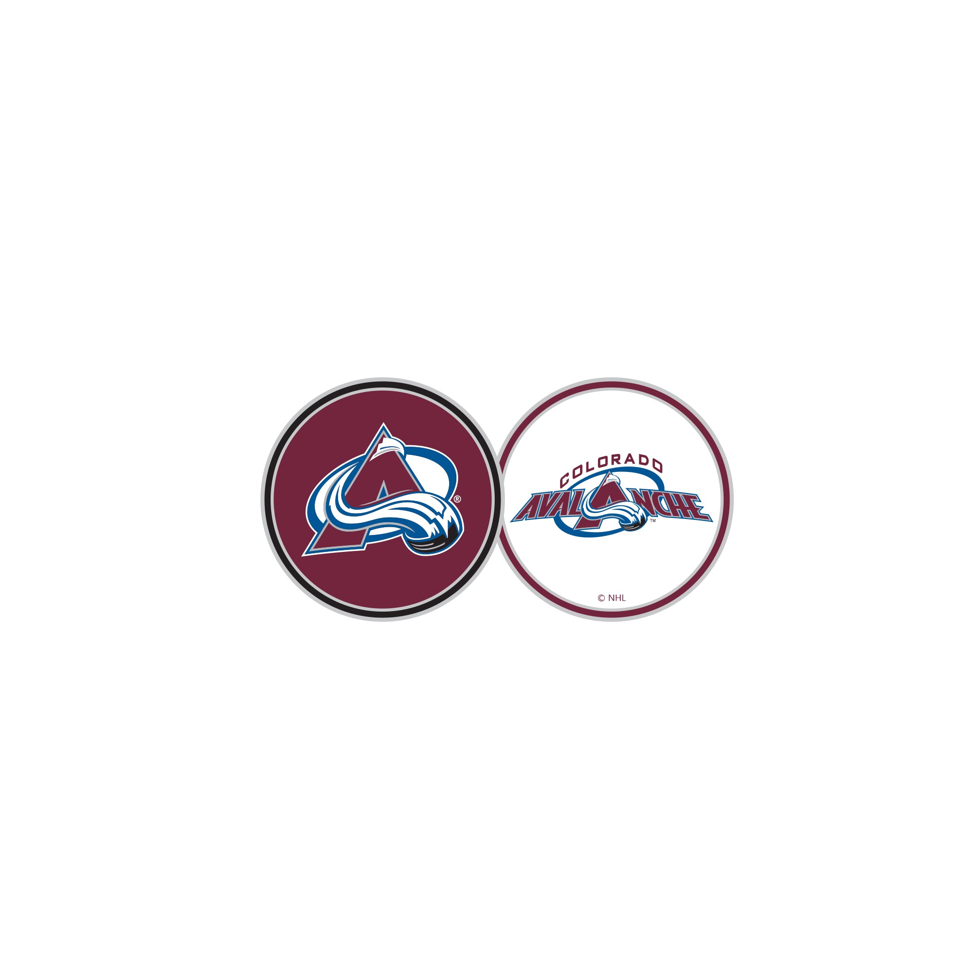 COLORADO AVALANCHE DOUBLE SIDED BAL