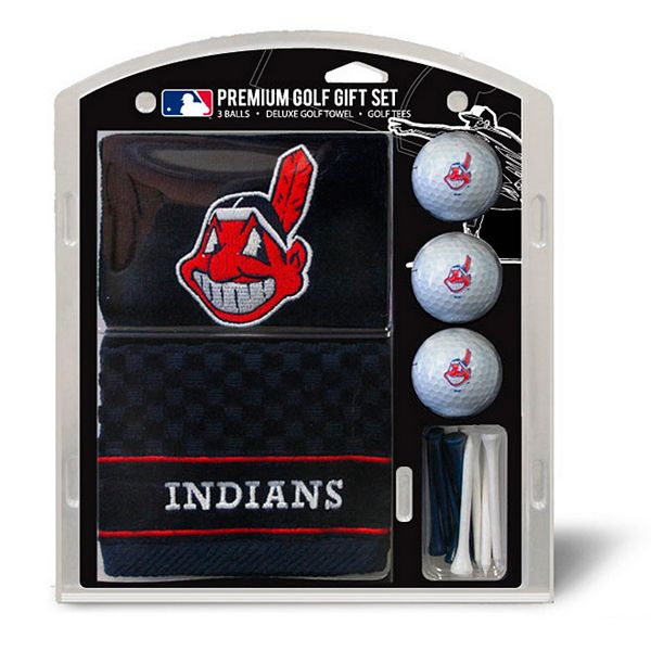 CLEVELAND INDIANS EMBR GIFT SET