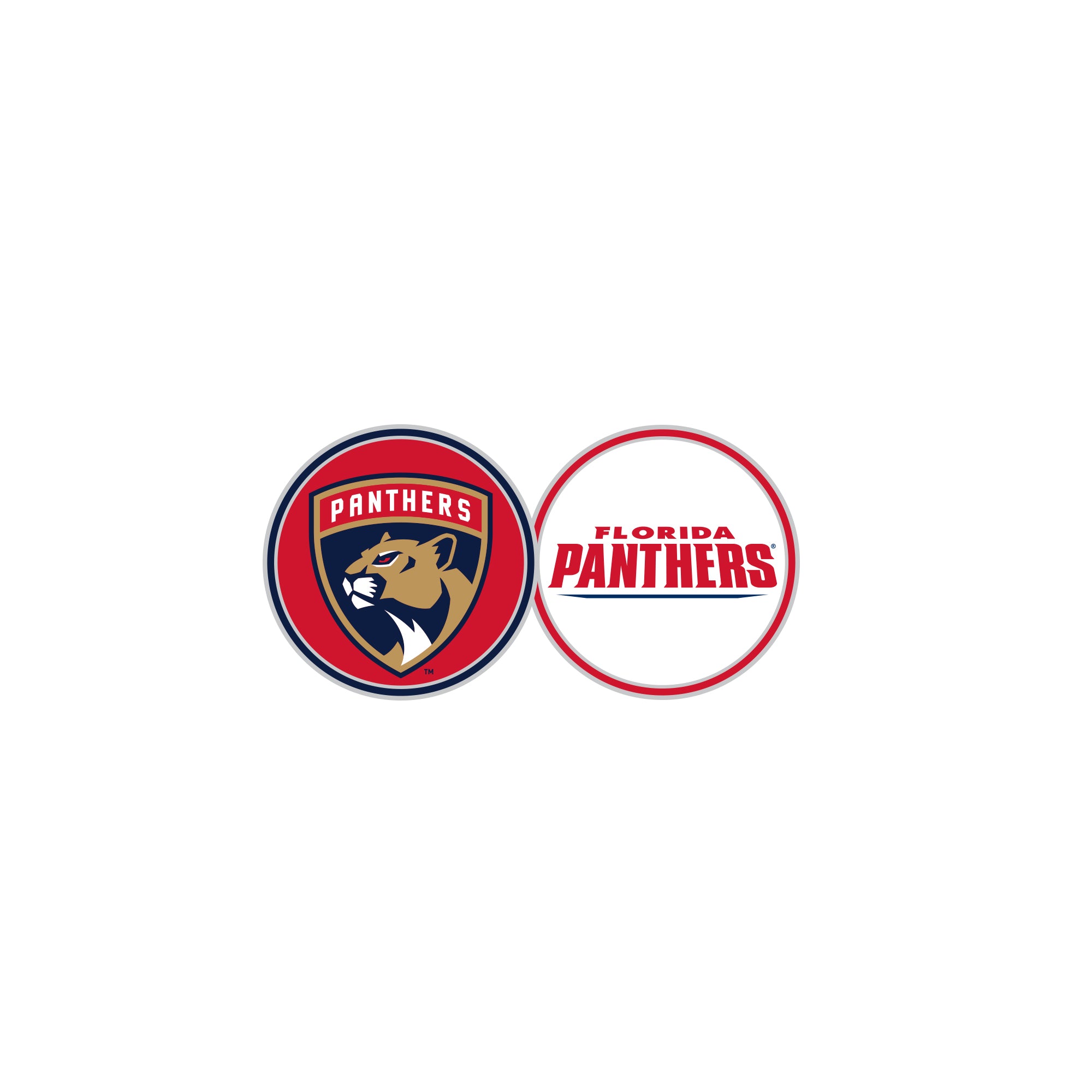 FLORIDA PANTHERS DOUBLE SIDED BALL