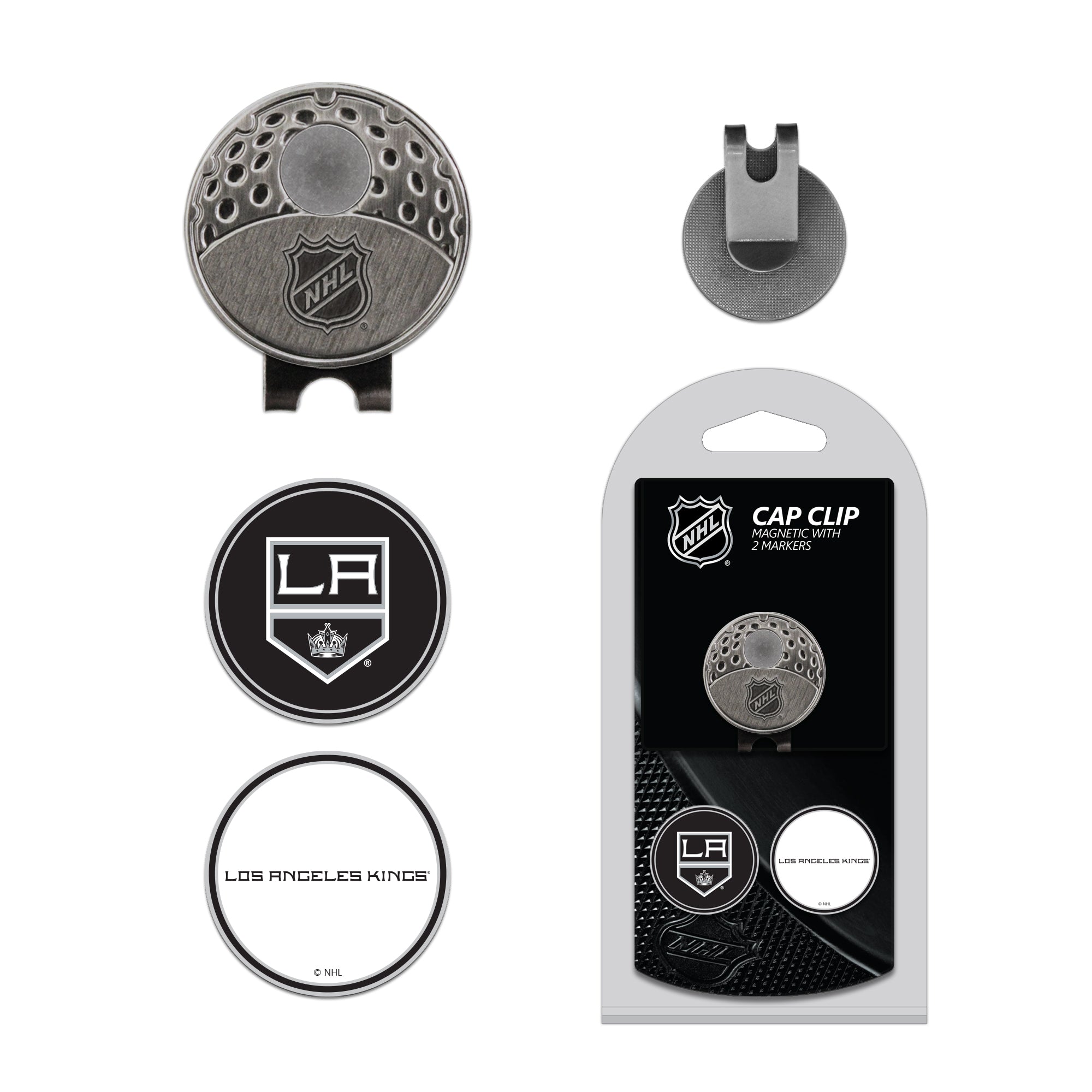 LOS ANGELES KINGS 2 MKR CAP CLIP