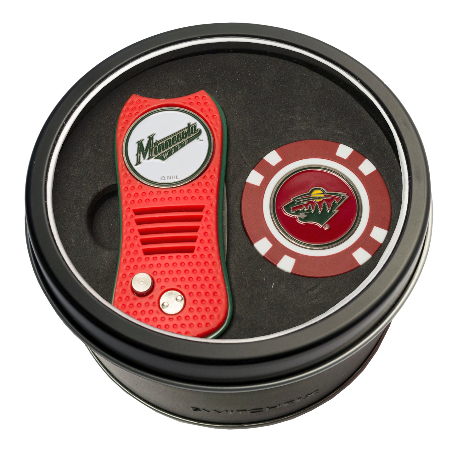 MINNESOTA WILD SWITCH CHIP TIN