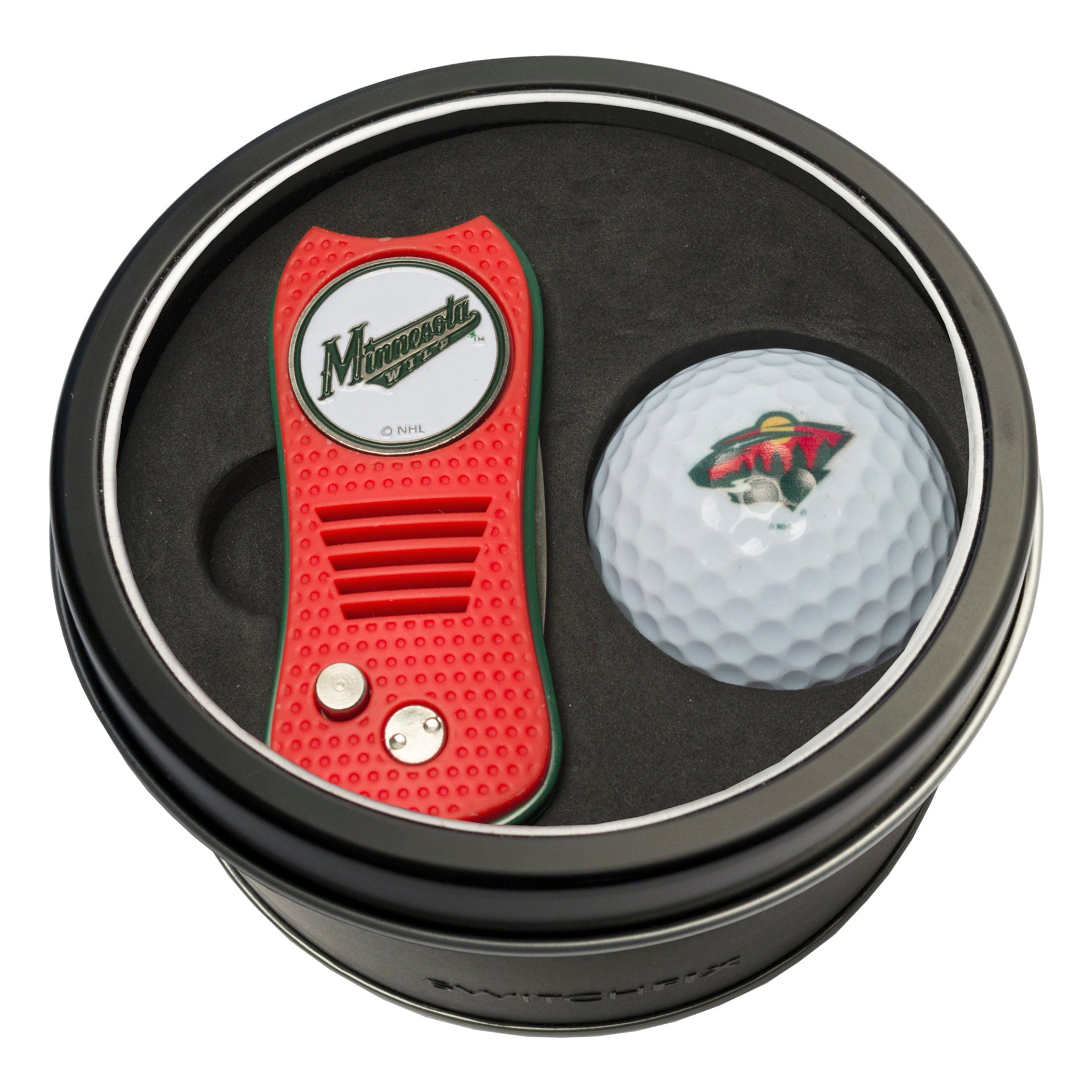 MINNESOTA WILD SWITCH BALL TIN