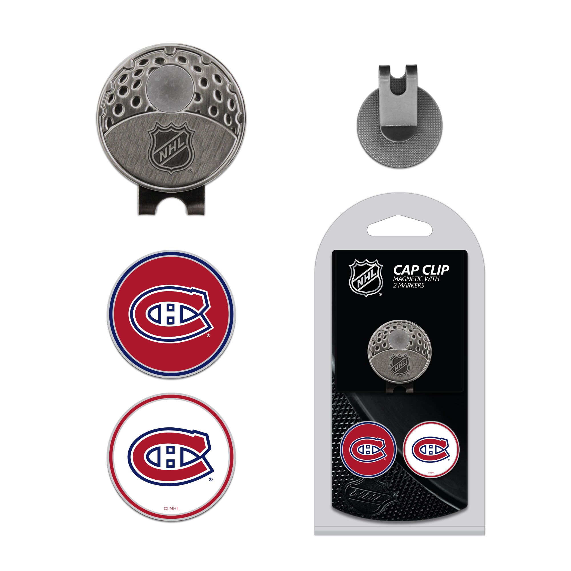 MONTREAL CANADIENS 2 MKR CAP CLIP