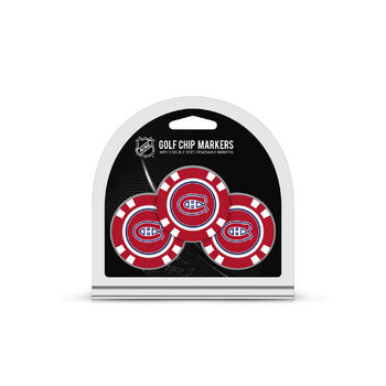 MONTREAL CANADIENS 3 PK GOLF CHIP