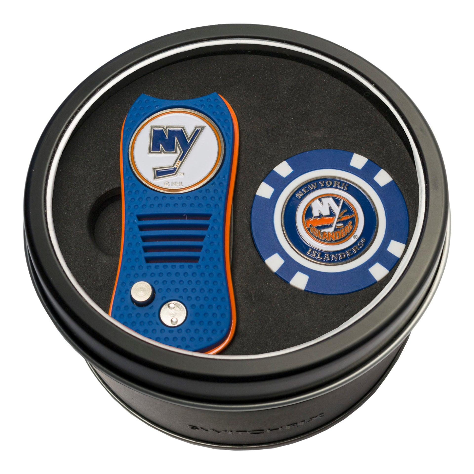 NEW YORK ISLANDERS SWITCH CHIP TIN