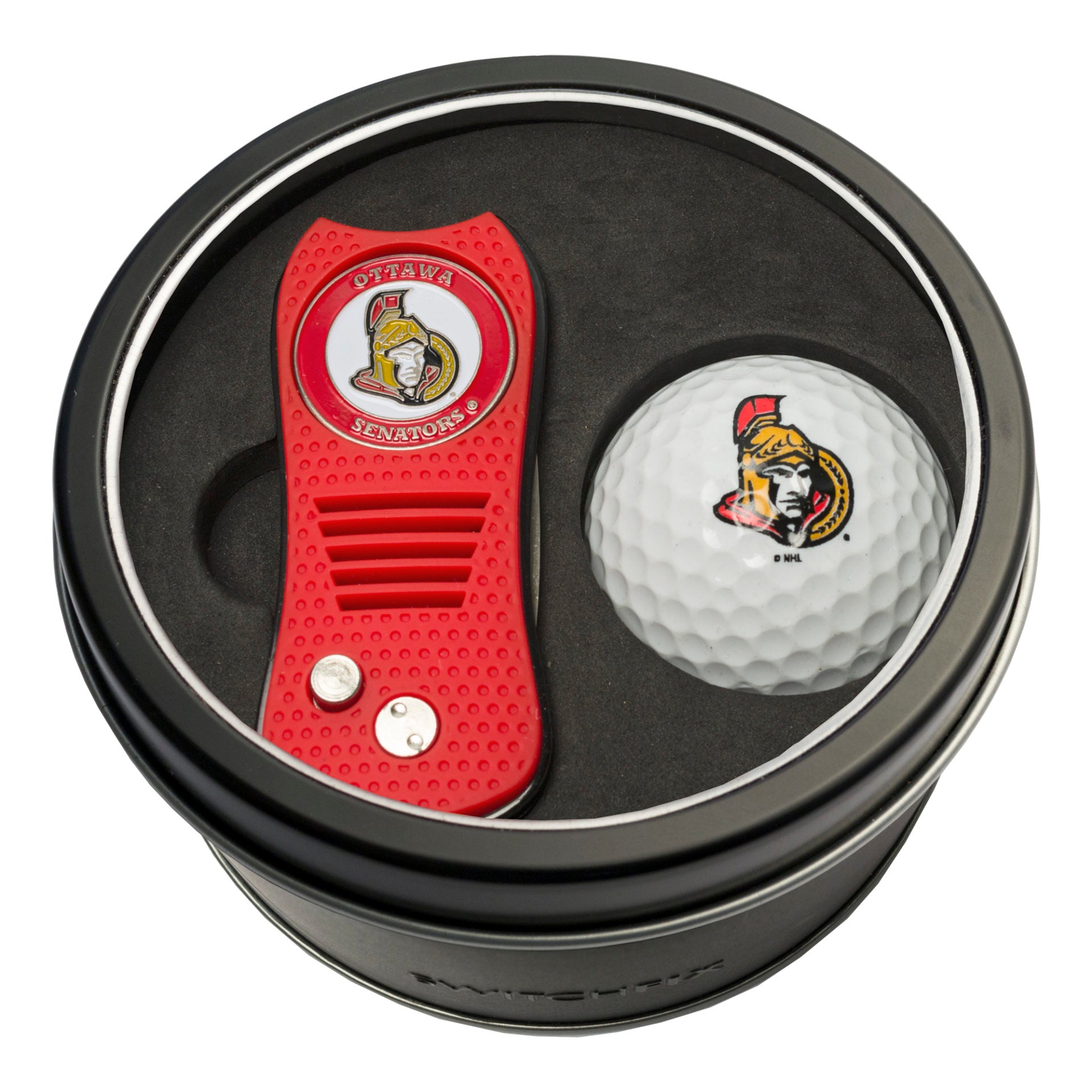 OTTAWA SENATORS SWITCH BALL TIN