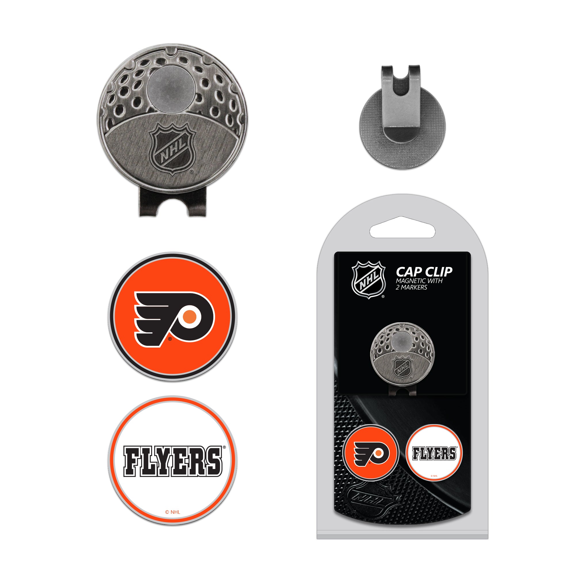 PHILADELPHIA FLYERS 2 MKR CAP CLIP