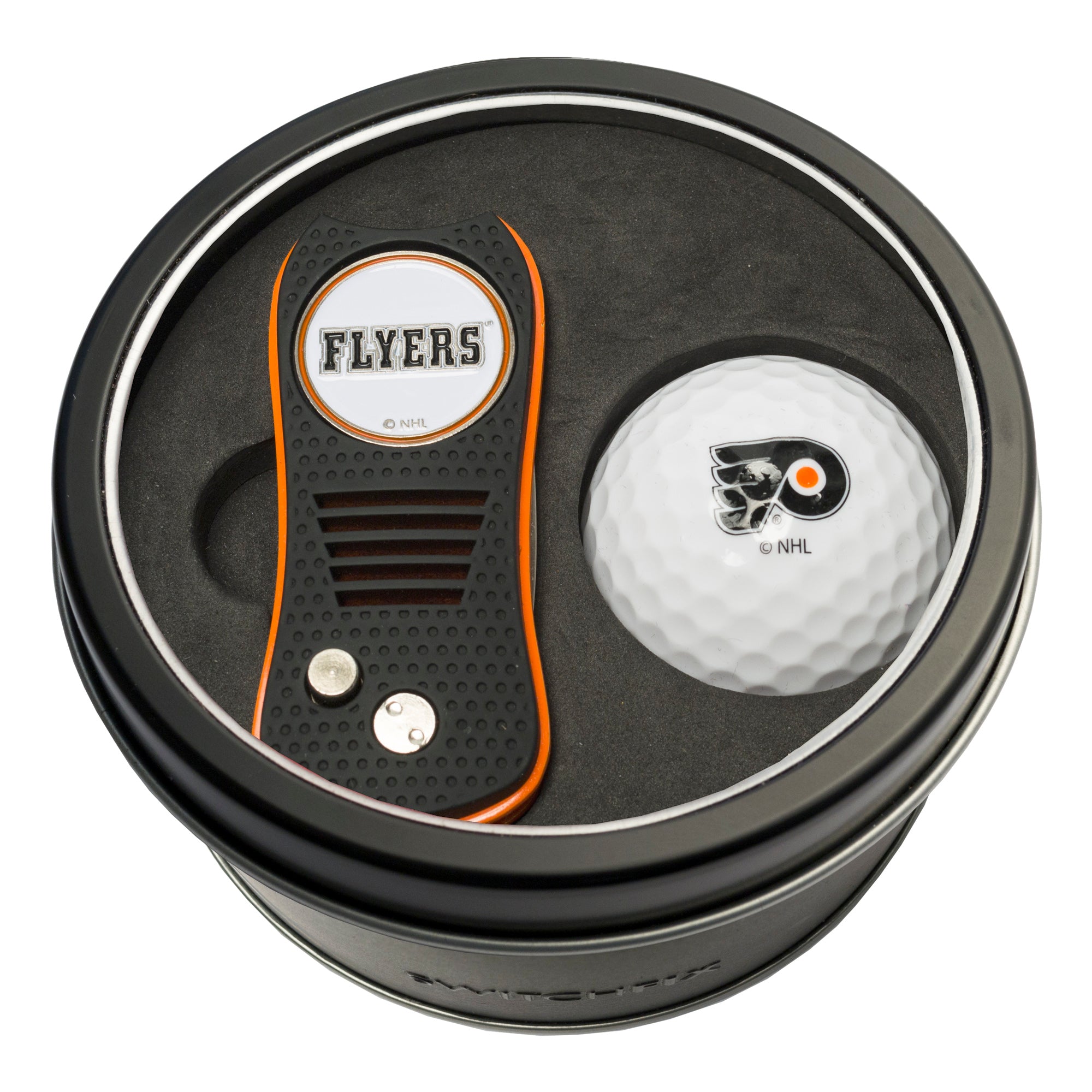 PHILADELPHIA FLYERS SWITCH BALL TIN