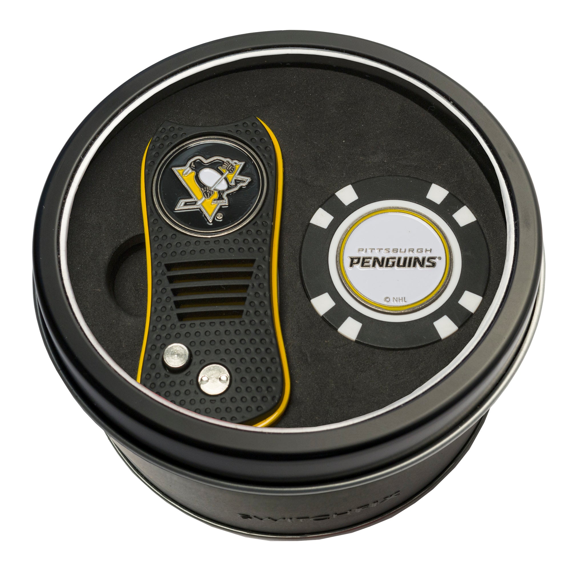 PITTSBURGH PENGUINS SWITCH CHIP TIN