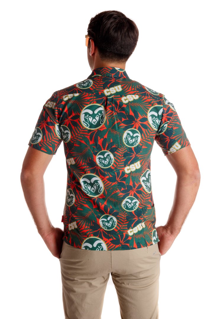 That Fo Co Glow | Colorado State Rams Orange Hawaiian Shirt