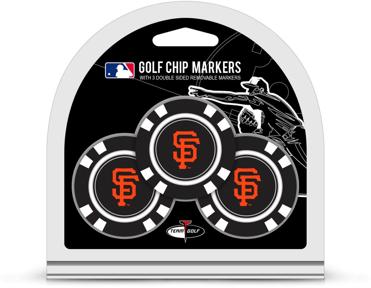 SAN FRAN GIANTS 3 PK GOLF CHIP