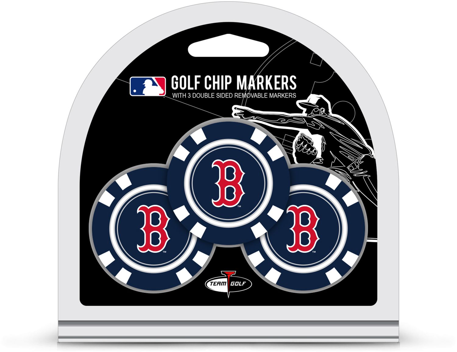 BOSTON RED SOX 3 PK GOLF CHIP