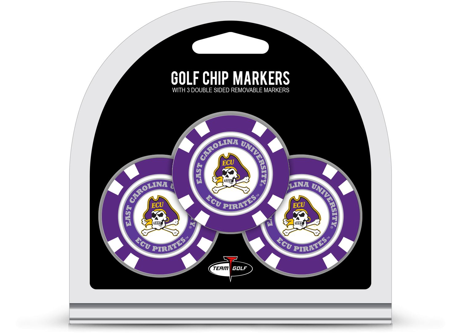 EAST CAROLINA 3 PK GOLF CHIP