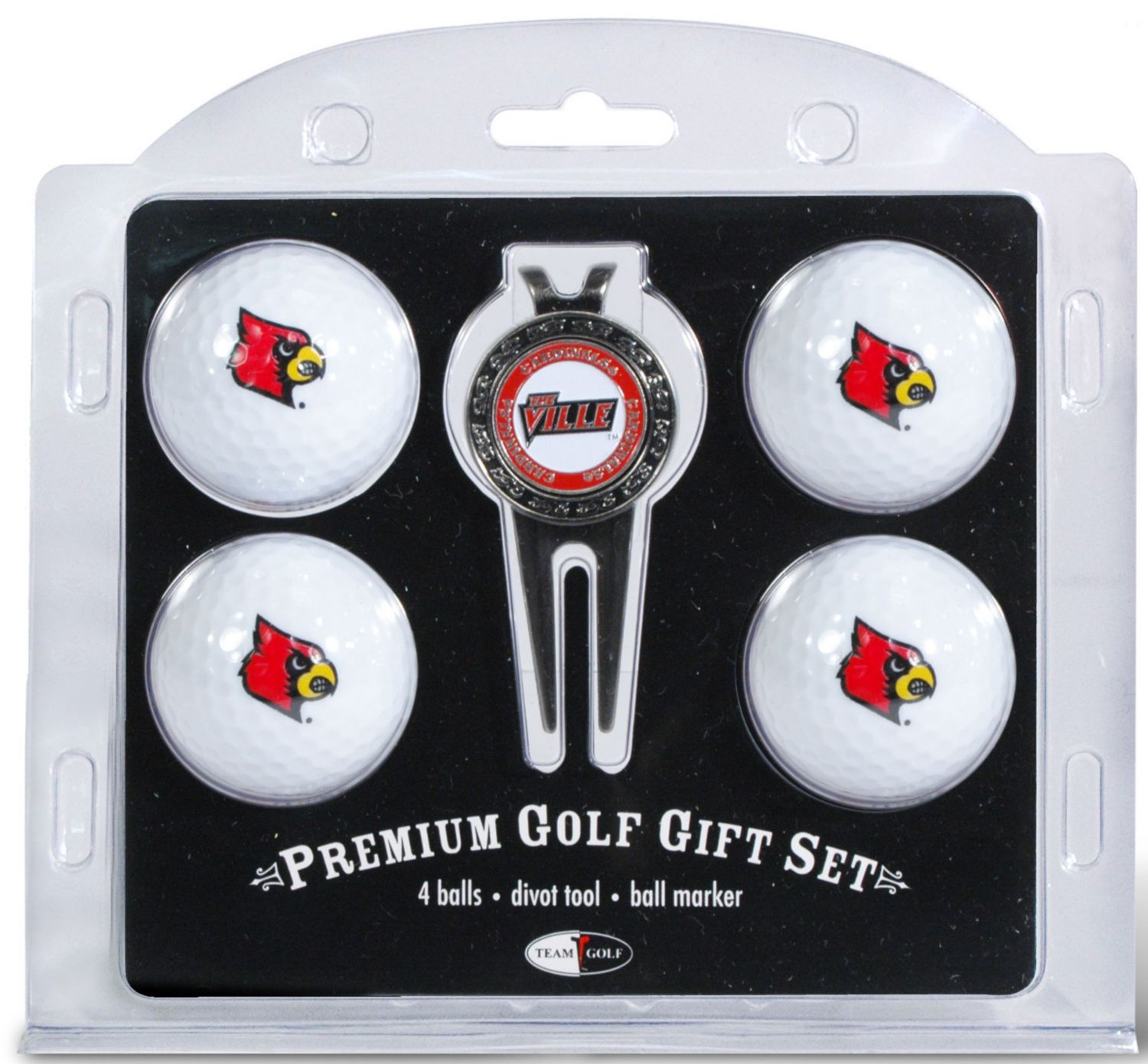 LOUISVILLE 4 BALL GIFT SET