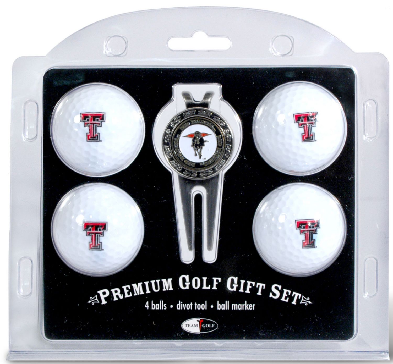TEXAS TECH 4 BALL GIFT SET
