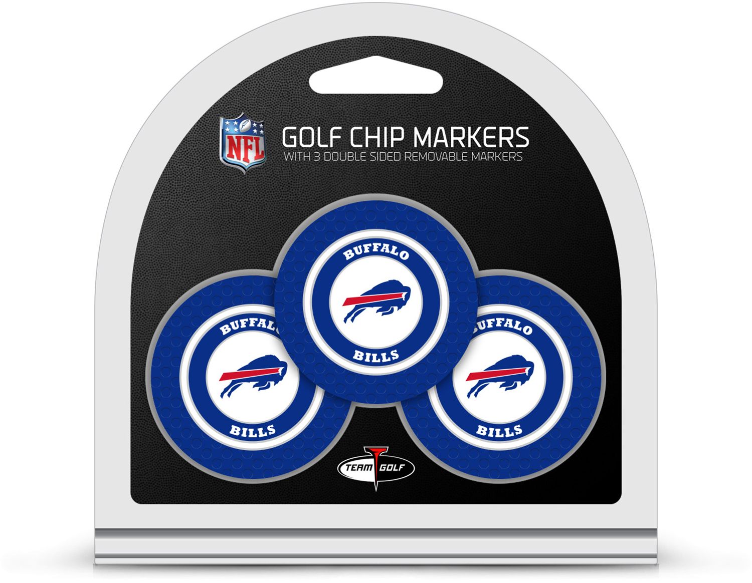 BUFFALO BILLS 3 PK GOLF CHIP