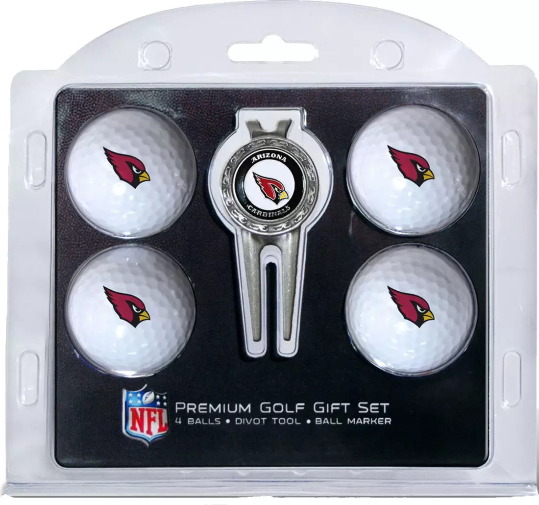 ARIZONA CARDINALS 4 BALL GIFT SET