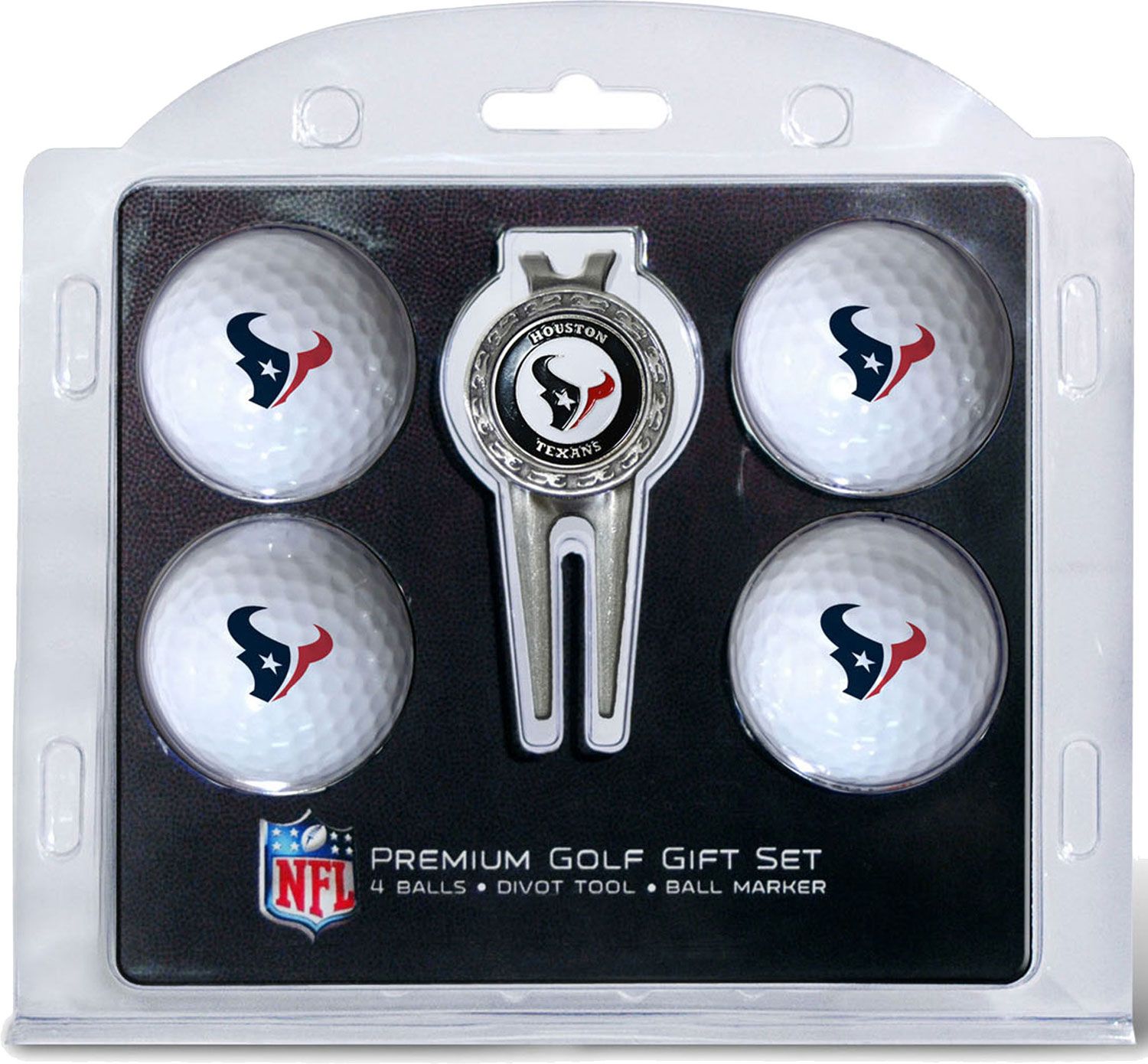 HOUSTON TEXANS 4 BALL GIFT SET