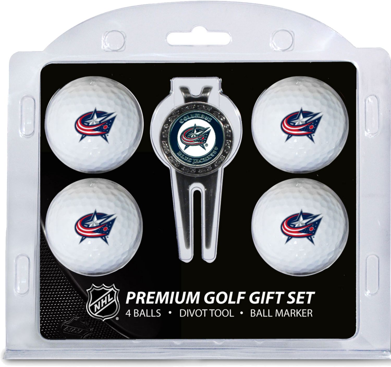 COLUMBUS BLUE JACK 4 BALL GIFT SET