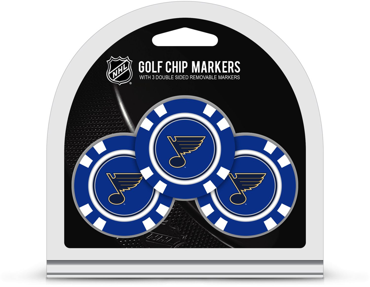 ST LOUIS BLUES 3 PK GOLF CHIP