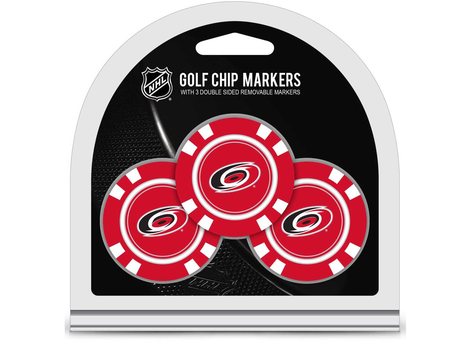 CAROLINA HURRICANES 3 PK GOLF CHIP