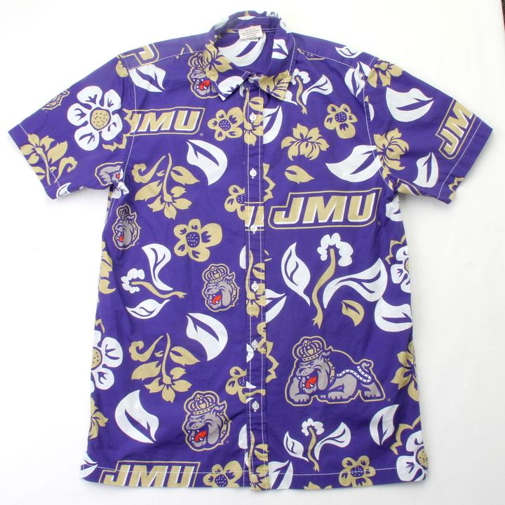 Mens JMU SS Btn Shirt