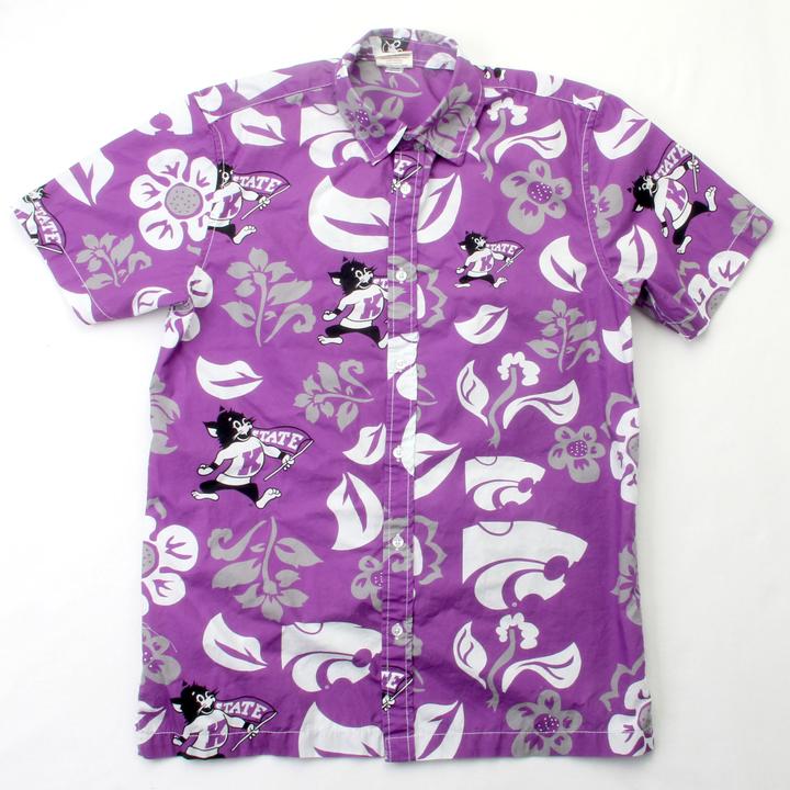 Mens KSU SS Btn Shirt