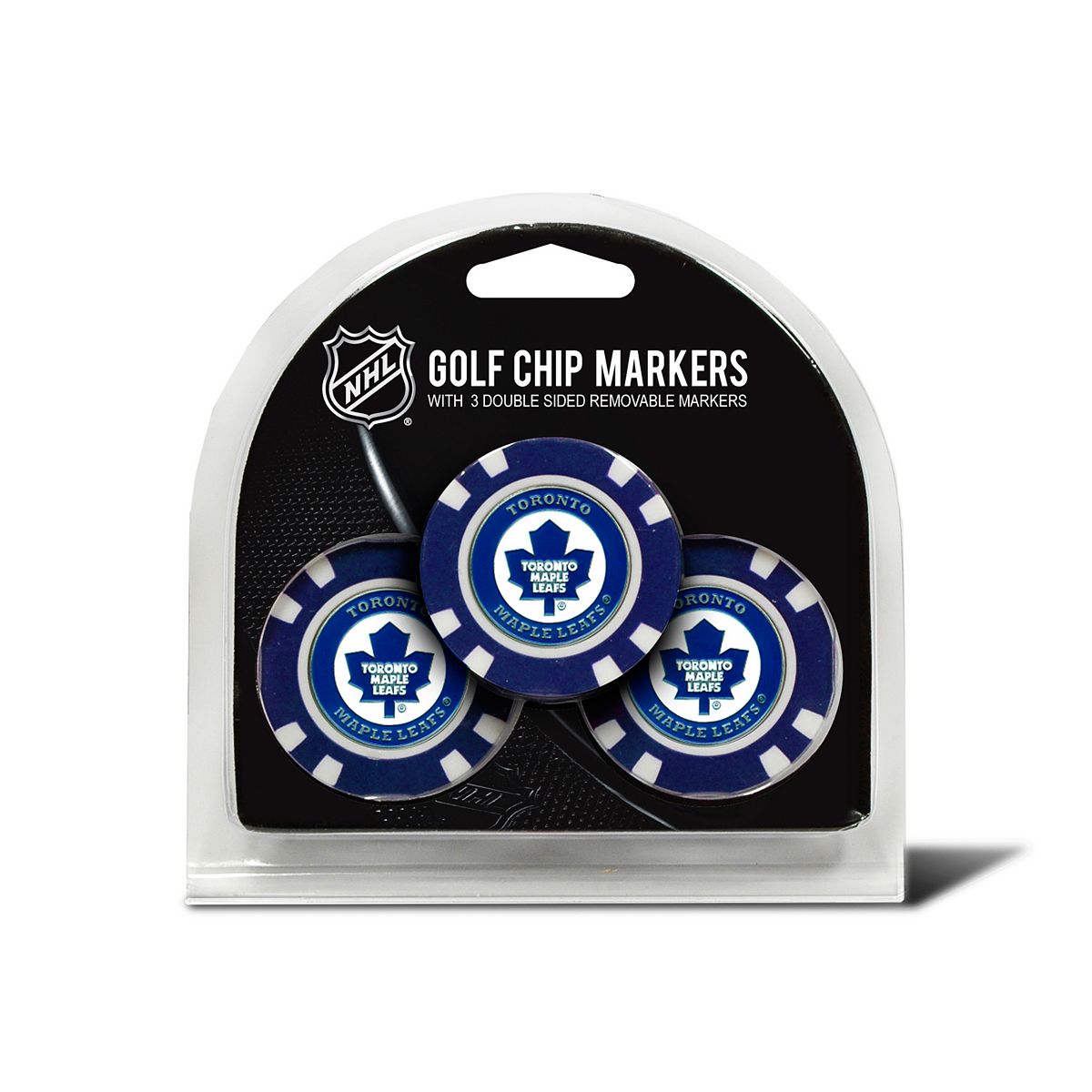 TORONTO MAPLE LEAFS 3 PK GOLF CHIP