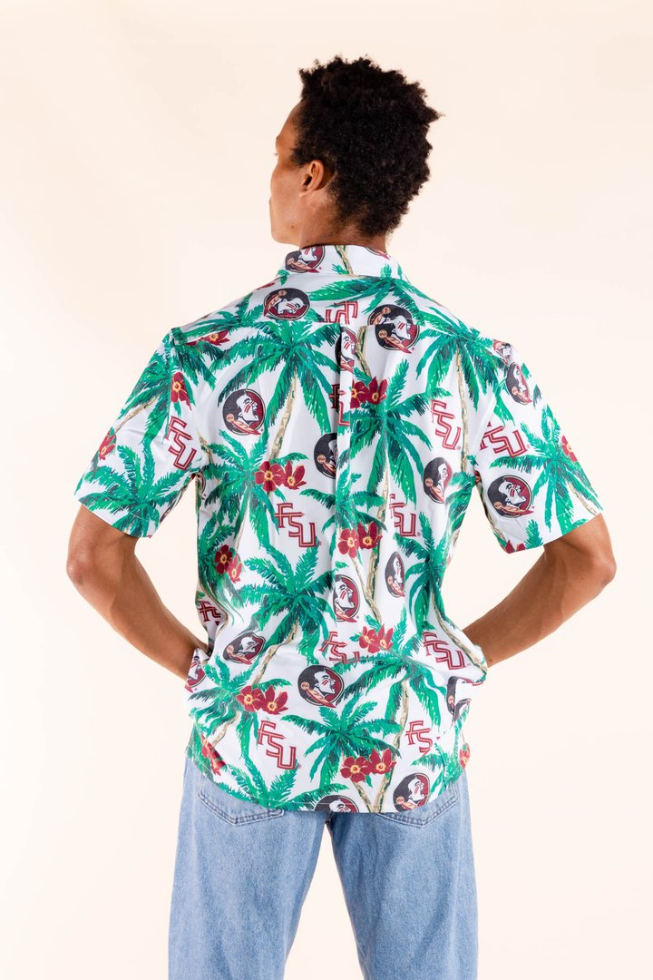 The Tallahassee | Florida State University Palm Tree Hawaiian Shirt