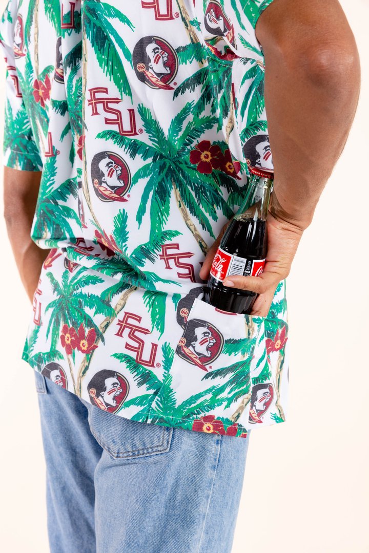The Tallahassee | Florida State University Palm Tree Hawaiian Shirt