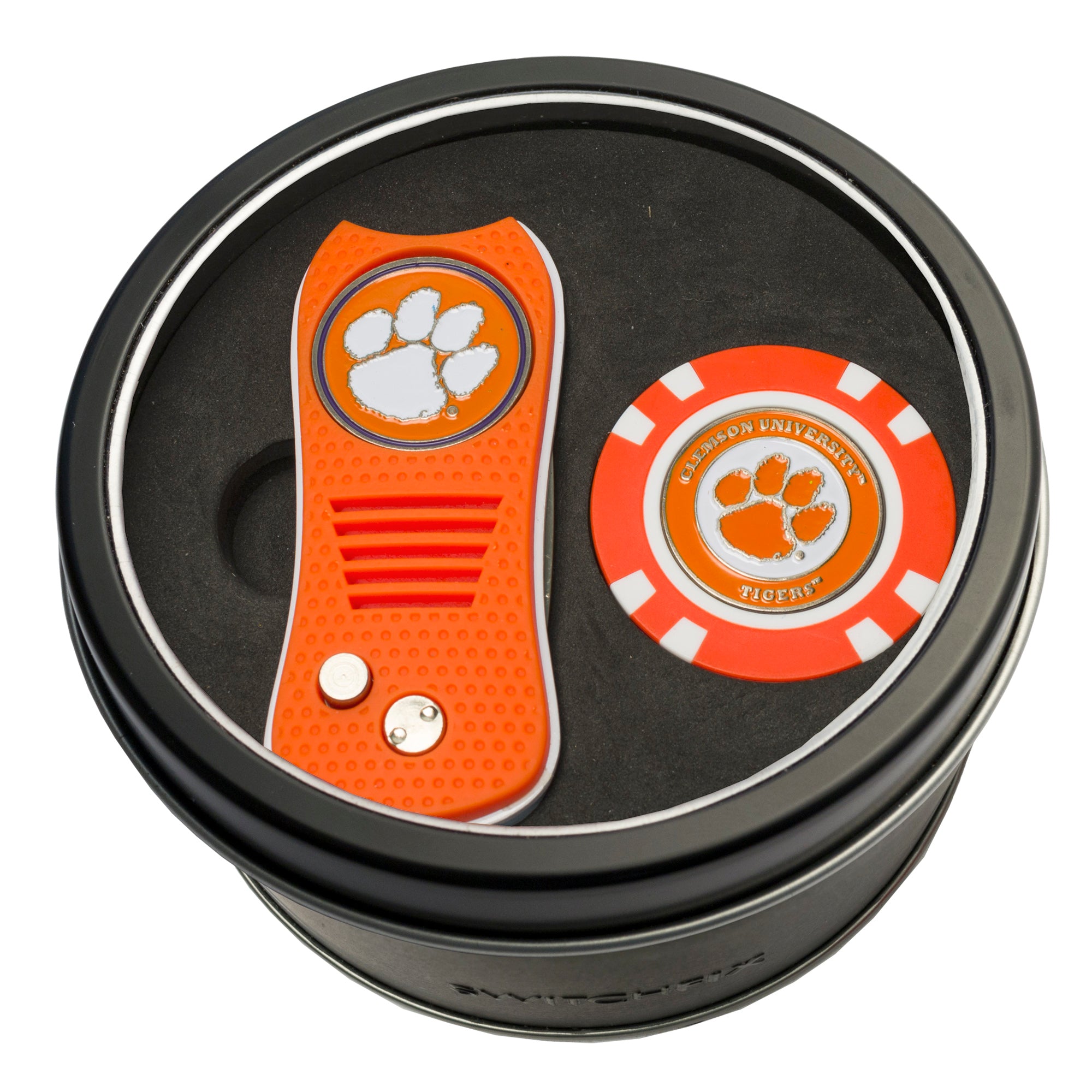 CLEMSON SWITCH CHIP TIN