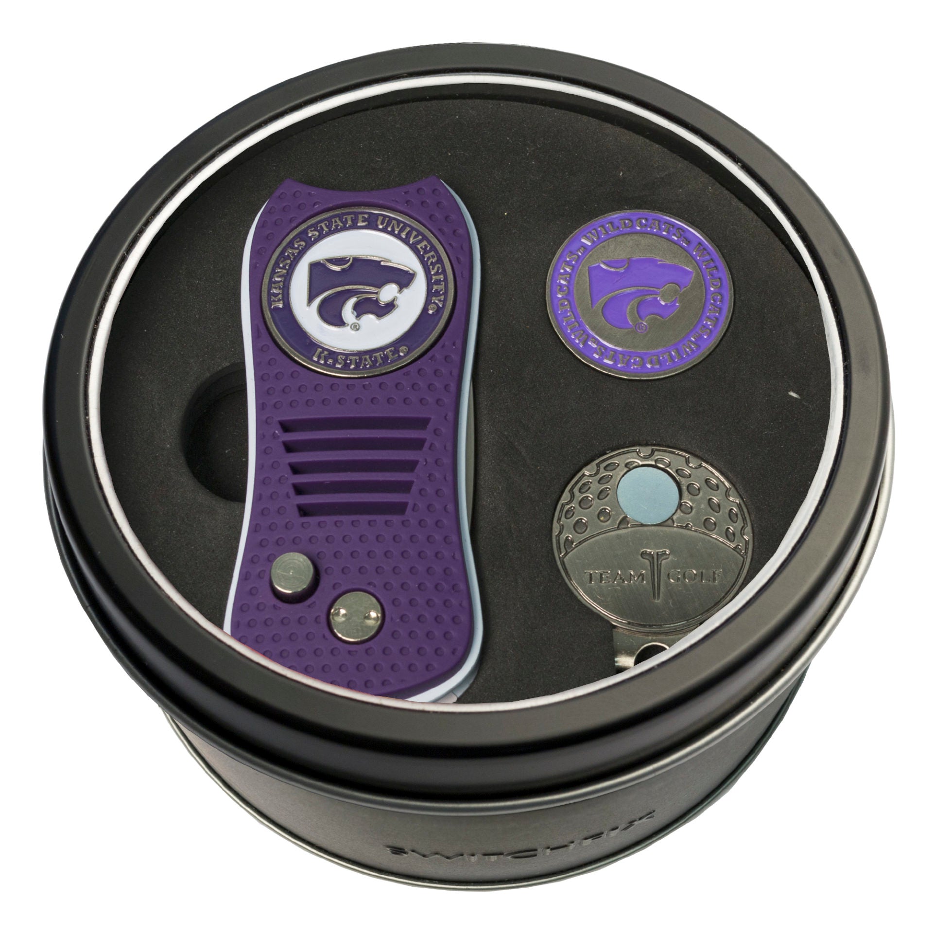 KANSAS ST SWITCH CAP CLIP TIN