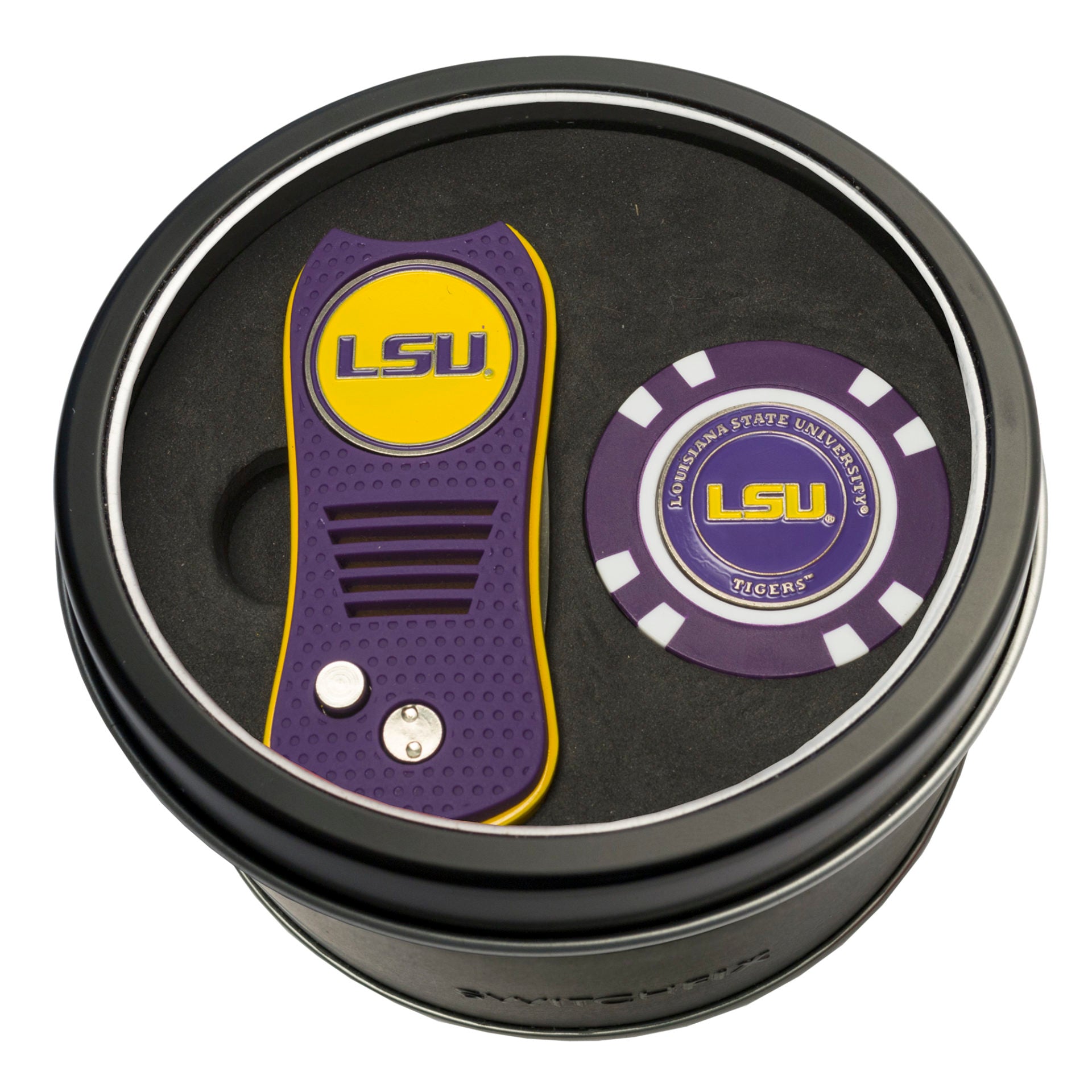 LOUISIANA ST SWITCH CHIP TIN