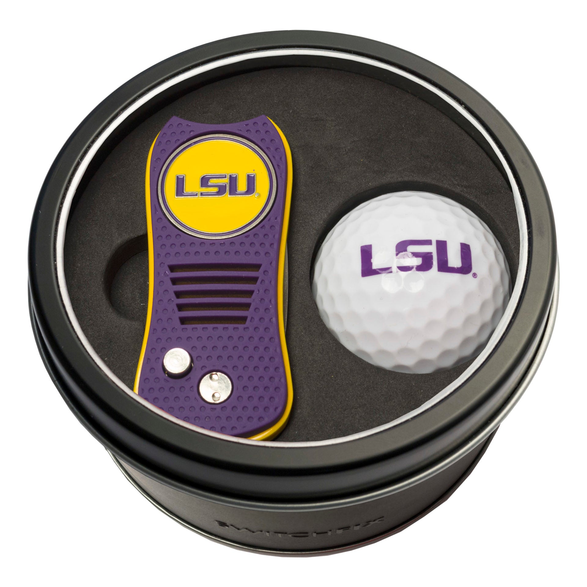 LOUISIANA ST SWITCH BALL TIN