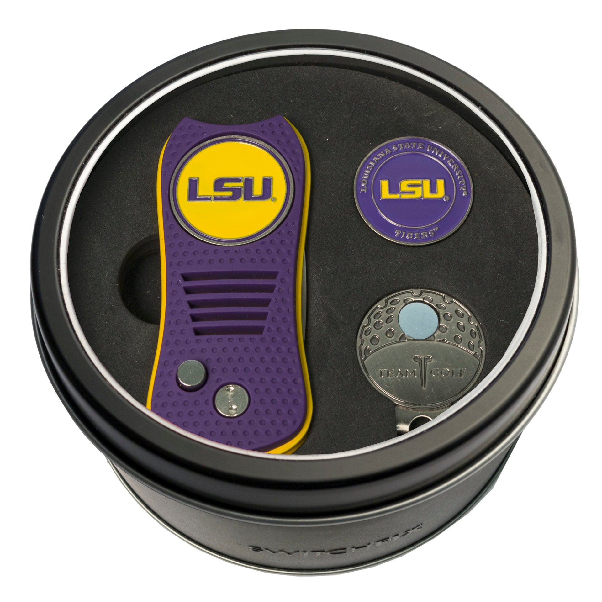 LOUISIANA ST SWITCH CAP CLIP TIN
