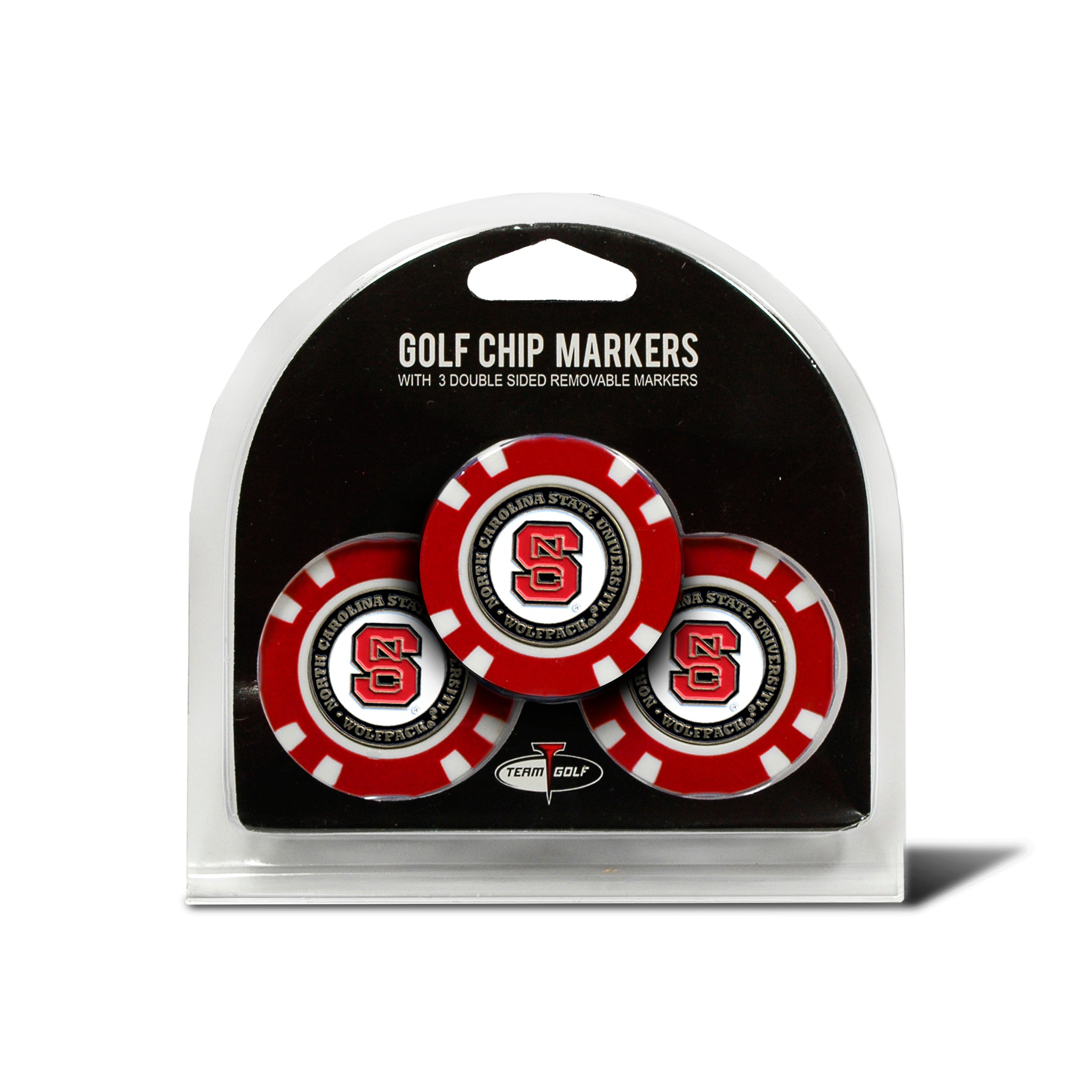 NORTH CAROLINA ST 3 PK GOLF CHIP