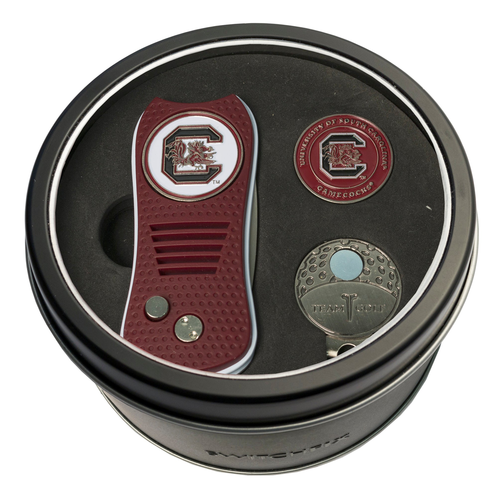 SOUTH CAROLINA SWITCH CAP CLIP TIN