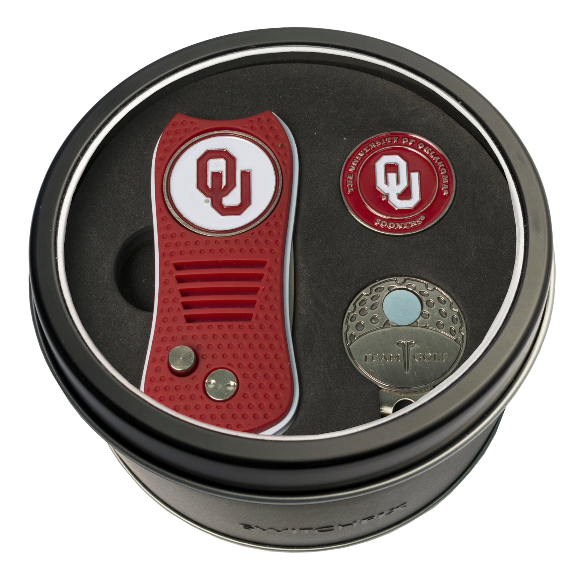 OKLAHOMA SWITCH CAP CLIP TIN